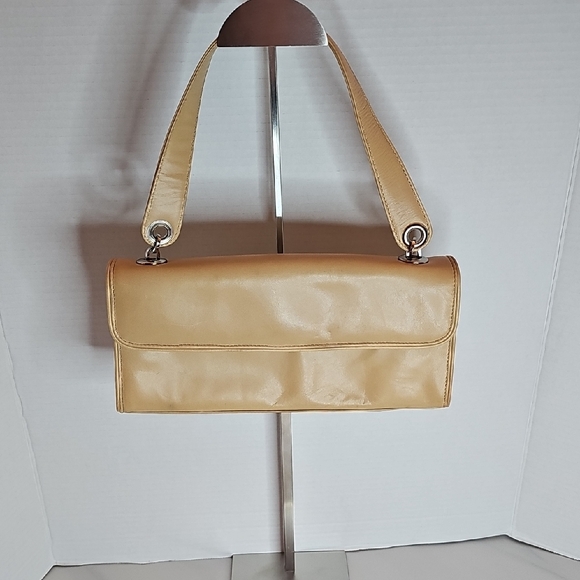 Talbots Classic Cream Shoulder Bag - Picture 1 of 6